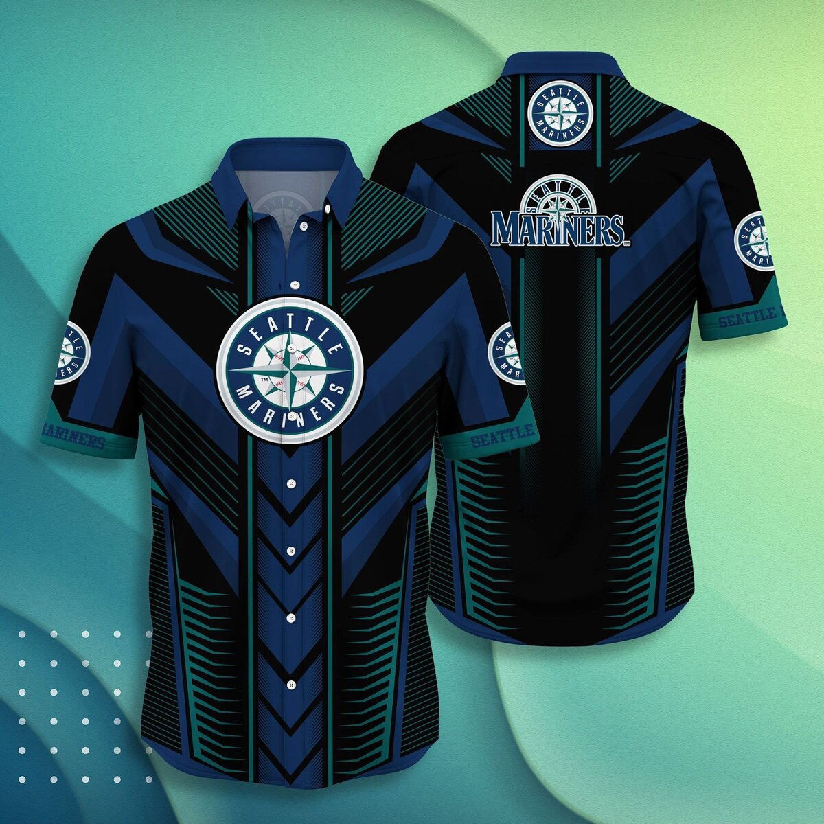 MLB Seattle Mariners Hawaiian Shirt Gift For Beach Trip