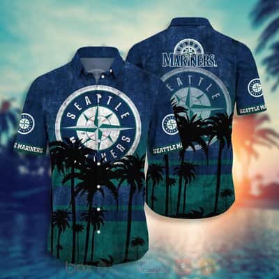MLB Seattle Mariners Hawaiian Shirt Vintage Beach Gift For Baseball Fans MLB Seattle Mariners Hawaiian Shirt Vintage Beach Gift For Baseball Fans