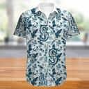 Seattle Mariners Hawaiian Shirt Tropical Bird Pattern Beach All Over Print Seattle Mariners Hawaiian Shirt Tropical Bird Pattern Beach All Over Print