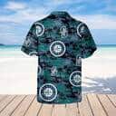 MLB Seattle Mariners Hawaiian Shirt Island Pattern All Over Print MLB Seattle Mariners Hawaiian Shirt Island Pattern All Over Print