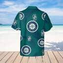 Seattle Mariners Hawaiian Shirt Palm Leaves Pattern Gift For Beach Vacation Seattle Mariners Hawaiian Shirt Palm Leaves Pattern Gift For Beach Vacation