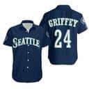 Griffey 24 Seattle Mariners Hawaiian Shirt Gift For Baseball Players Griffey 24 Seattle Mariners Hawaiian Shirt Gift For Baseball Players