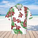 St. Louis Cardinals Hawaiian Shirt Hibiscus Flower Pattern All Over Print St. Louis Cardinals Hawaiian Shirt Hibiscus Flower Pattern All Over Print