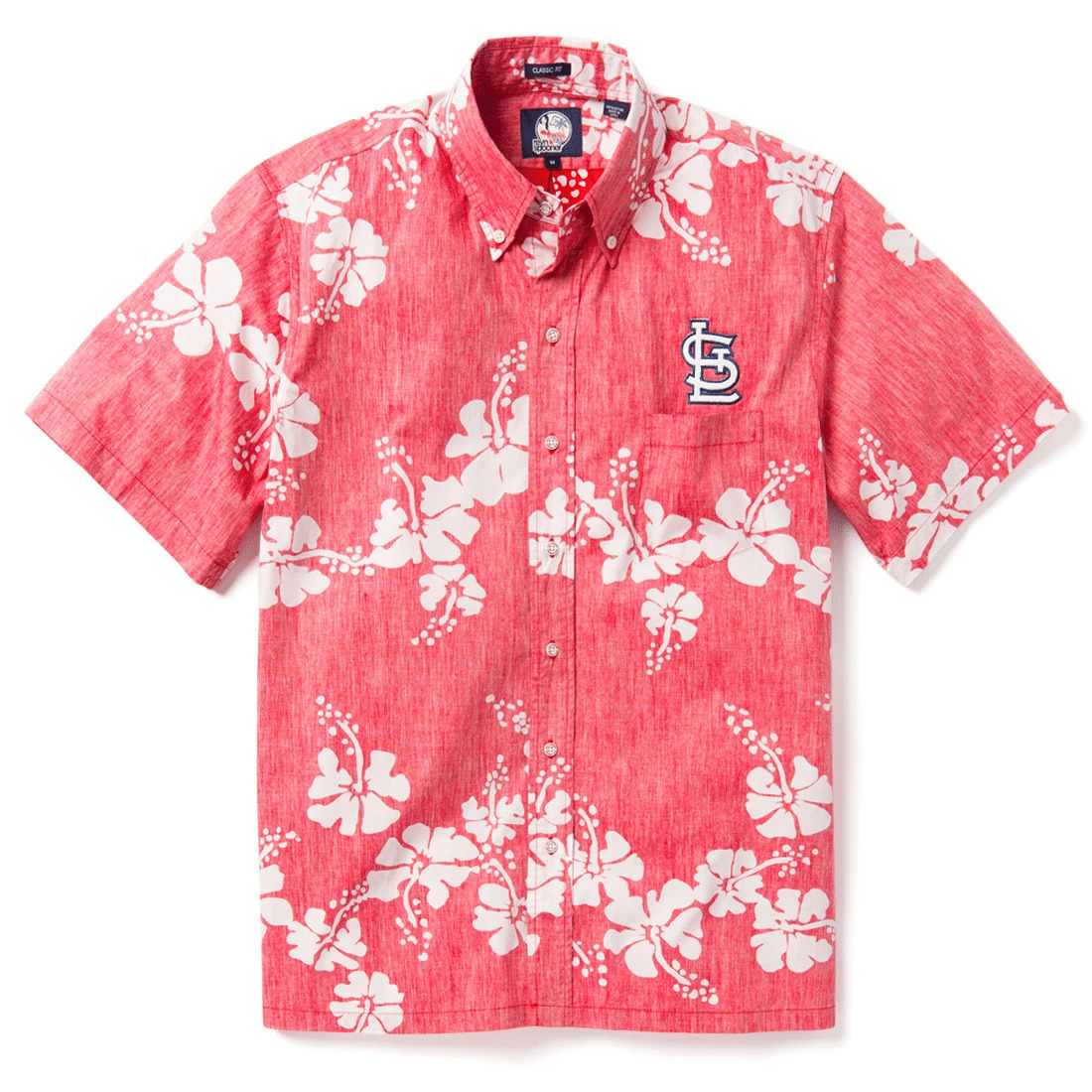 St. Louis Cardinals Hawaiian Shirt Hibiscus Flower Pattern Best Beach Gift