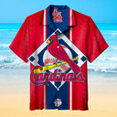St. Louis Cardinals Hawaiian Shirt Birthday Gift For Baseball Boyfriend