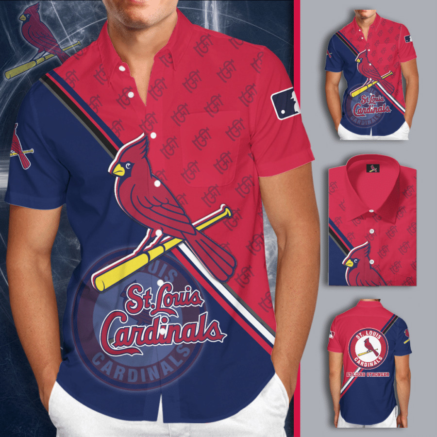 St. Louis Cardinals Hawaiian Shirt Birthday Gift For Baseball Players