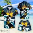 Cool Disney Mickey Mouse Michigan Wolverines Hawaiian Shirt For Summer Lovers Cool Disney Mickey Mouse Michigan Wolverines Hawaiian Shirt For Summer Lovers