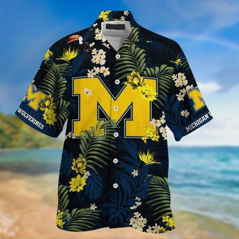 Michigan Wolverines Hawaiian Shirt If This Flag Offends You