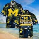 Michigan Wolverines Hawaiian Shirt If This Flag Offends You Michigan Wolverines Hawaiian Shirt If This Flag Offends You