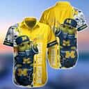 Baby Yoda Star Wars Michigan Wolverines Hawaiian Shirt Baby Yoda Star Wars Michigan Wolverines Hawaiian Shirt
