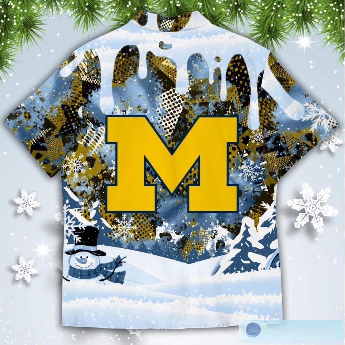 NCAA Michigan Wolverines Hawaiian Shirt Snoopy Dabbing The Peanuts NCAA Michigan Wolverines Hawaiian Shirt Snoopy Dabbing The Peanuts