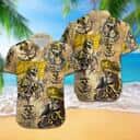 Michigan Wolverines Hawaiian Shirt Pirates Skull Beach Vacation Gift Michigan Wolverines Hawaiian Shirt Pirates Skull Beach Vacation Gift