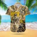 Michigan Wolverines Hawaiian Shirt Pirates Skull Beach Vacation Gift Michigan Wolverines Hawaiian Shirt Pirates Skull Beach Vacation Gift