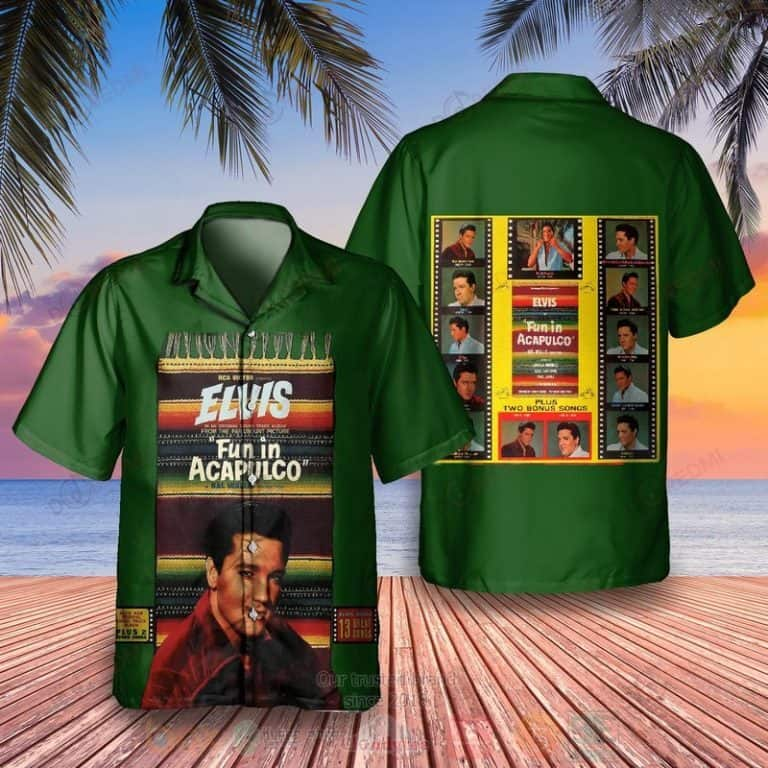 Elvis Presley Fun In Acapulco Hawaiian Shirt Gift For Music Lovers