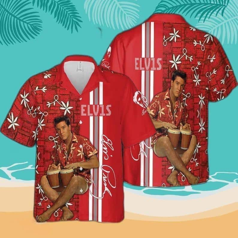 Elvis Presley Hawaiian Shirt Cool Gift For Music Lovers