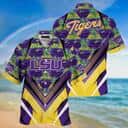 NCAA LSU Tigers Hawaiian Shirt Father's Day Gift For Beach Lovers NCAA LSU Tigers Hawaiian Shirt Father's Day Gift For Beach Lovers