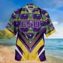 NCAA LSU Tigers Hawaiian Shirt Father's Day Gift For Beach Lovers NCAA LSU Tigers Hawaiian Shirt Father's Day Gift For Beach Lovers