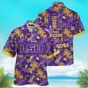LSU Tigers Hawaiian Shirt Beach Gift For Dad LSU Tigers Hawaiian Shirt Beach Gift For Dad