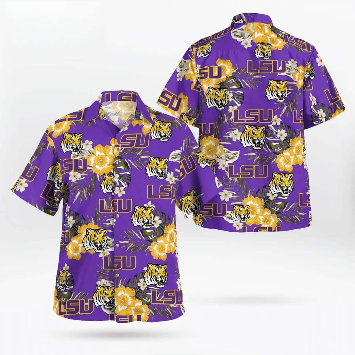 LSU Tigers Hawaiian Shirt Birthday Gift For Beach Lovers