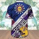 NCAA LSU Tigers Hawaiian Shirt Gift For Football Fans NCAA LSU Tigers Hawaiian Shirt Gift For Football Fans