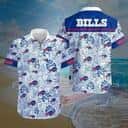 Buffalo Bills Hawaiian Shirt Tropical Leaf Patterns Summer Vacation Gift Buffalo Bills Hawaiian Shirt Tropical Leaf Patterns Summer Vacation Gift