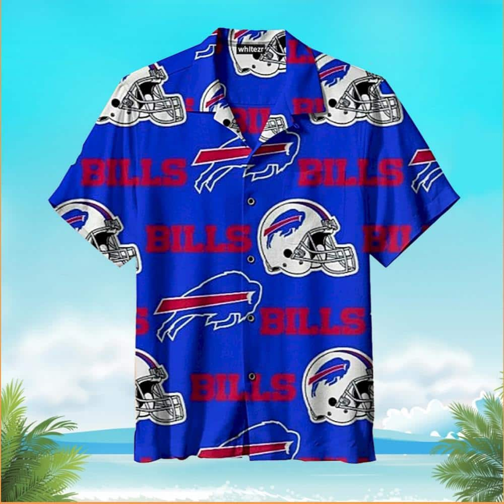 Buffalo Bills Hawaiian Shirt Football Helmet Beach Beach Gift For Friend