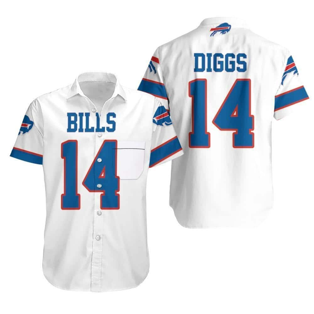 Diggs 14 Buffalo Bills Hawaiian Shirt For Football Fans