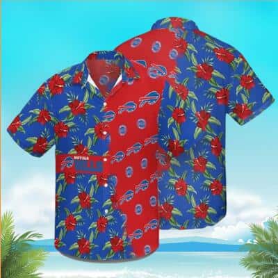 Buffalo Bills Hawaiian Shirt Hibiscus Flower Pattern All Over Print Buffalo Bills Hawaiian Shirt Hibiscus Flower Pattern All Over Print