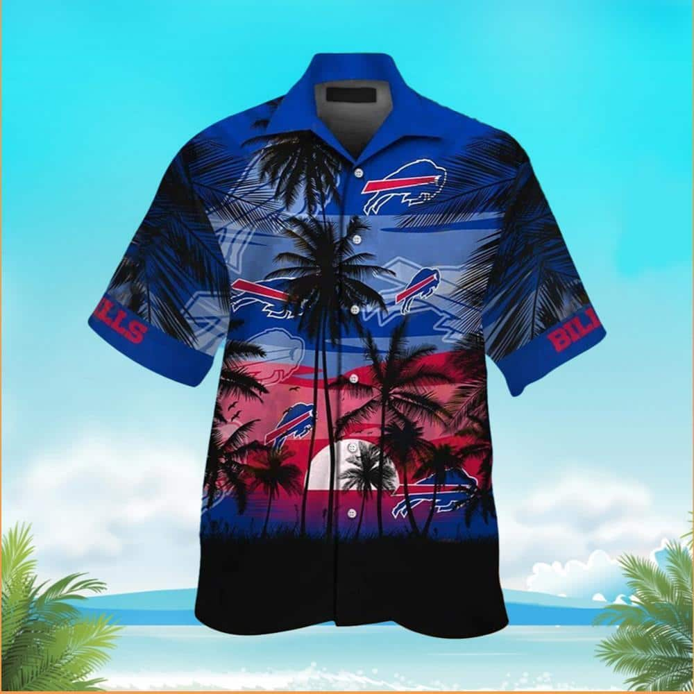 Vintage Buffalo Bills Hawaiian Shirt Summer Beach Gift