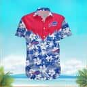 Buffalo Bills Hawaiian Shirt Tropical Flower Pattern Gift For Beach Trip Buffalo Bills Hawaiian Shirt Tropical Flower Pattern Gift For Beach Trip