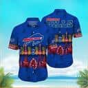 NFL Buffalo Bills Hawaiian Shirt Tropical Palm Leaves Pineapple Guitar NFL Buffalo Bills Hawaiian Shirt Tropical Palm Leaves Pineapple Guitar