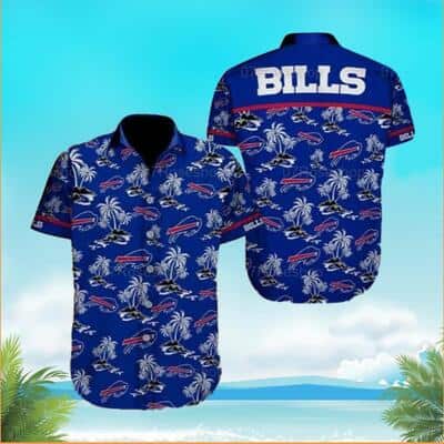 NFL Buffalo Bills Hawaiian Shirt Island Pattern Gift For Beach Vacation NFL Buffalo Bills Hawaiian Shirt Island Pattern Gift For Beach Vacation
