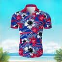 Buffalo Bills Hawaiian Shirt Tropical Flower Pattern Summer Beach Gift Buffalo Bills Hawaiian Shirt Tropical Flower Pattern Summer Beach Gift