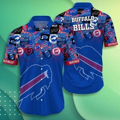 NFL Buffalo Bills Hawaiian Shirt Football Gift For Beach Lovers NFL Buffalo Bills Hawaiian Shirt Football Gift For Beach Lovers
