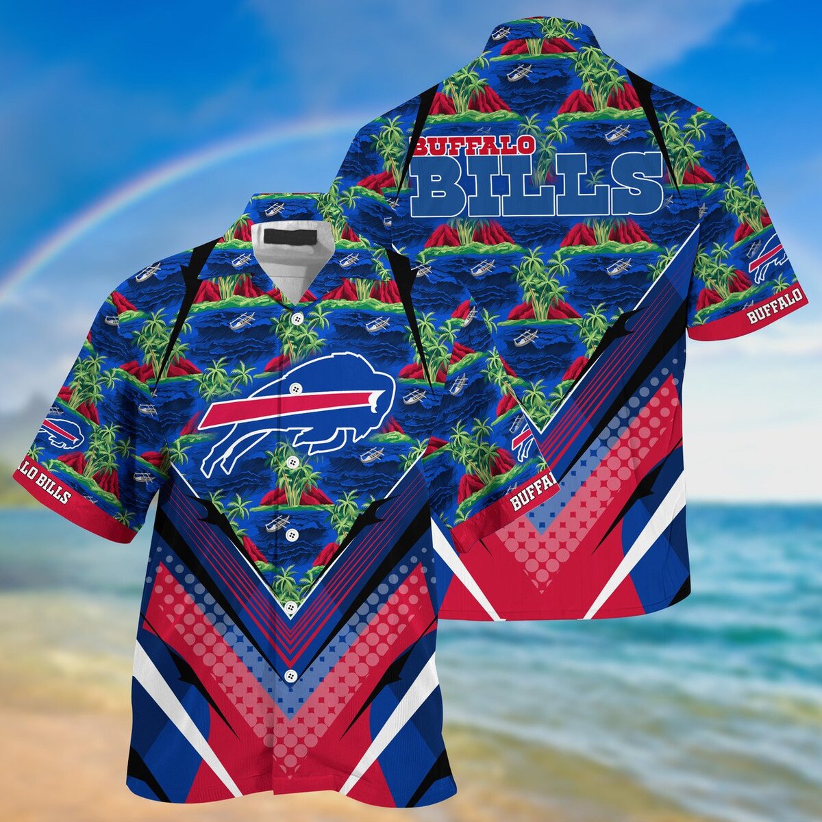 Buffalo Bills Hawaiian Shirt Summer Beach Gift