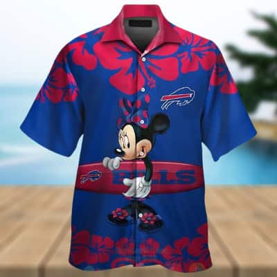 Buffalo Bills Hawaiian Shirt Disney Minnie Mouse Beach Gift For Friend Buffalo Bills Hawaiian Shirt Disney Minnie Mouse Beach Gift For Friend