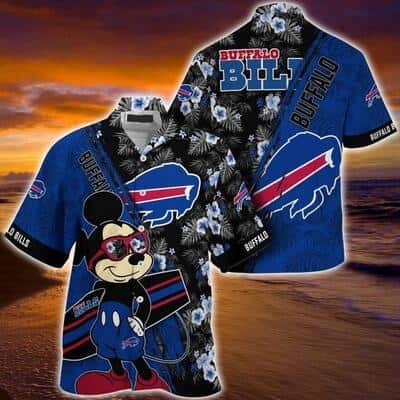Cool Mickey Mouse Buffalo Bills Hawaiian Shirt Beach Gift For Disney Lovers Cool Mickey Mouse Buffalo Bills Hawaiian Shirt Beach Gift For Disney Lovers