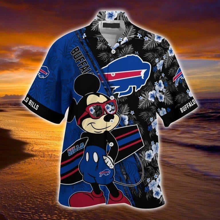 Cool Mickey Mouse Buffalo Bills Hawaiian Shirt Beach Gift For Disney Lovers Cool Mickey Mouse Buffalo Bills Hawaiian Shirt Beach Gift For Disney Lovers