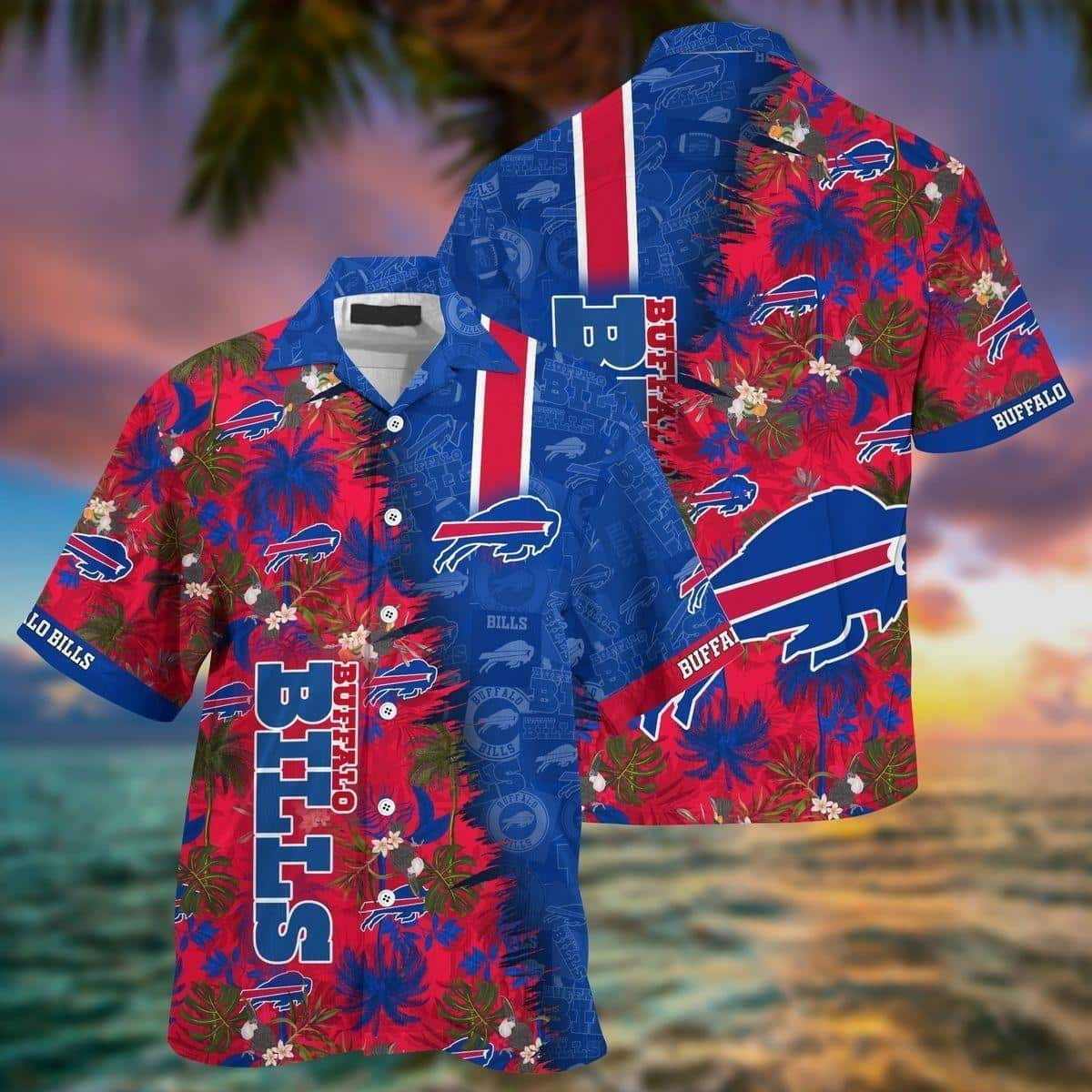 NFL Buffalo Bills Hawaiian Shirt Summer Beach Gift