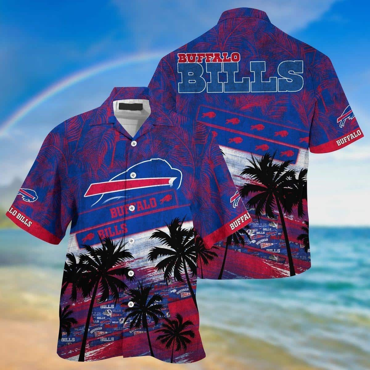 Summer Vibes NFL Buffalo Bills Hawaiian Shirt Football Gift For Boyfriend