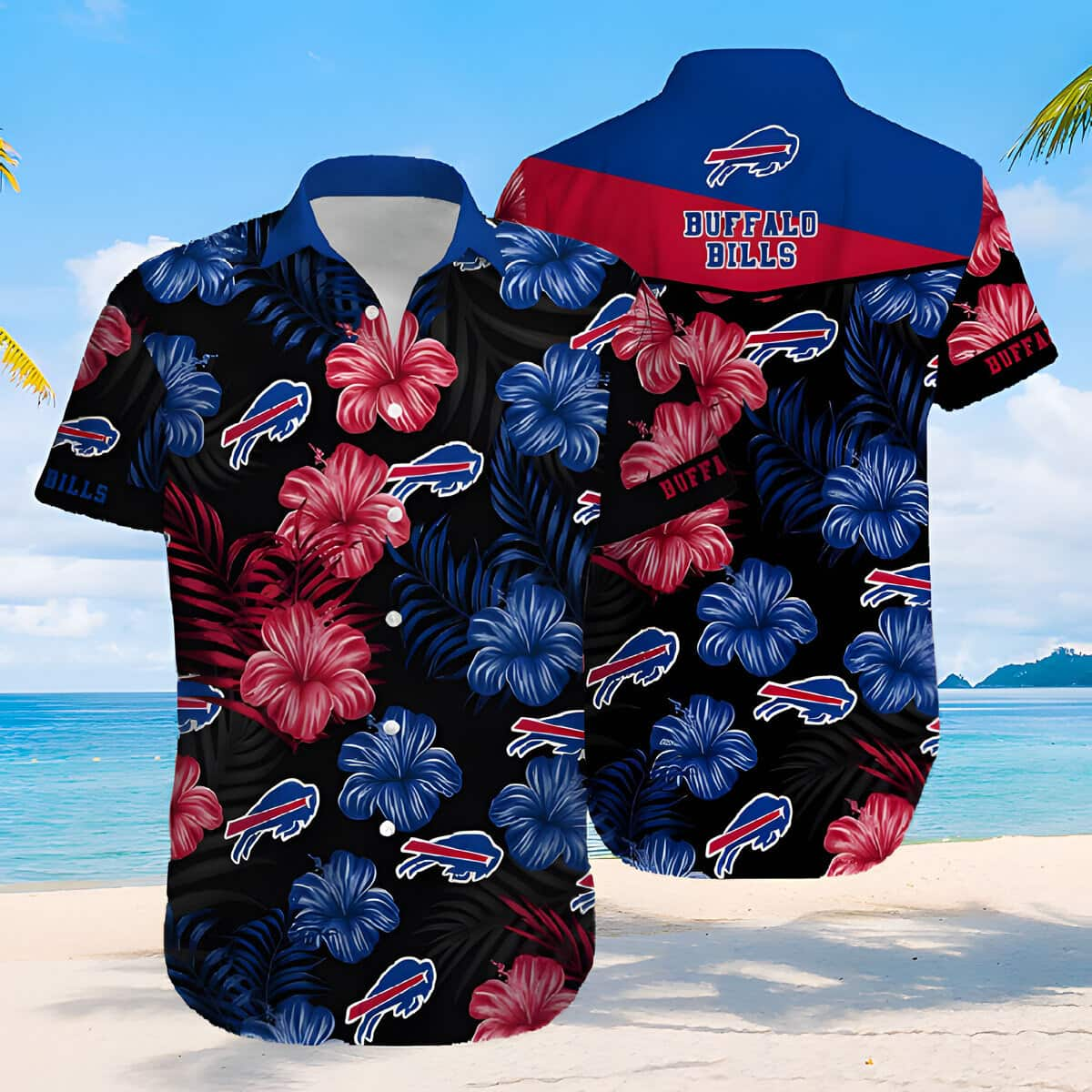 NFL Buffalo Bills Hawaiian Shirt Beach Gift For Friend