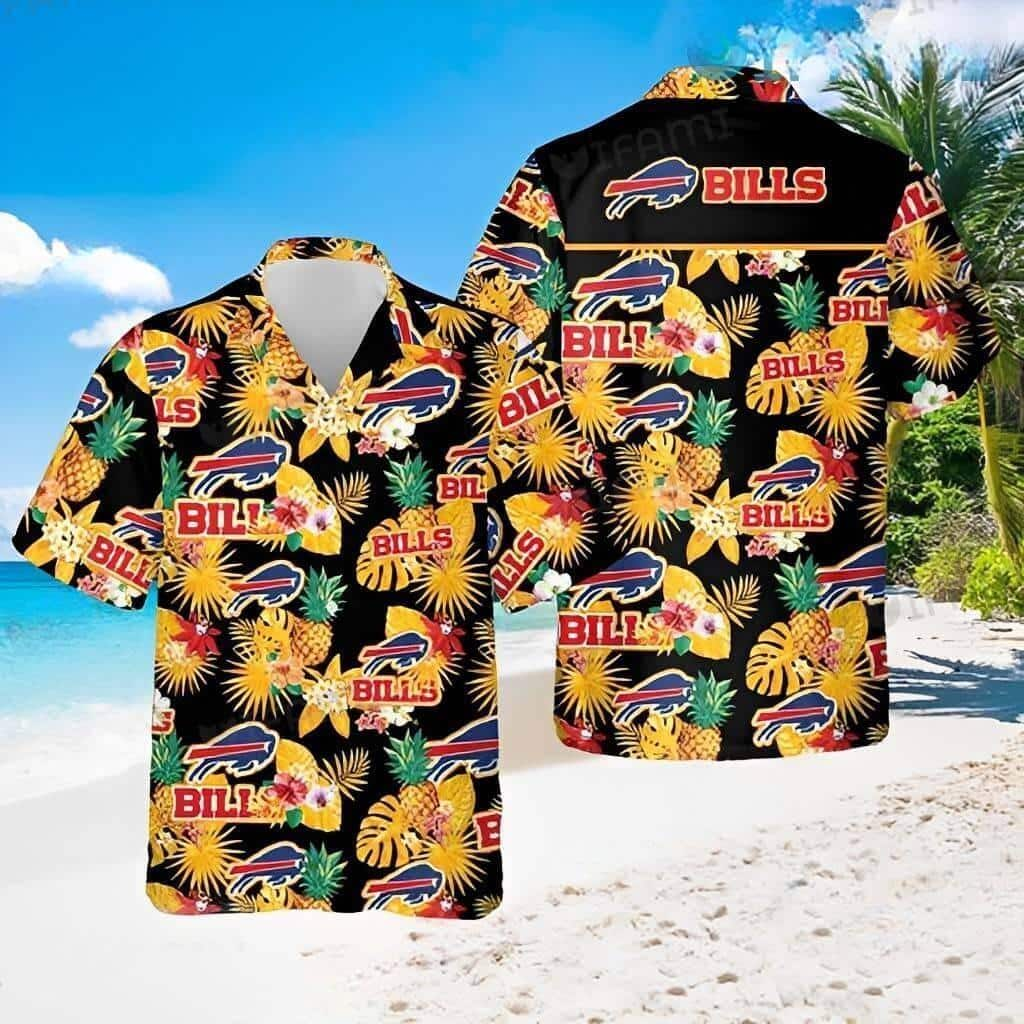 Buffalo Bills Hawaiian Shirt Pineapple Pattern All Over Print