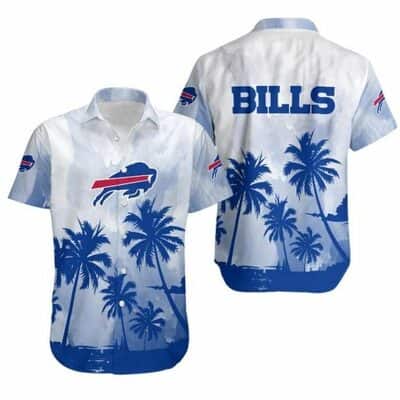 NFL Buffalo Bills Hawaiian Shirt Coconut Trees Summer Beach Gift NFL Buffalo Bills Hawaiian Shirt Coconut Trees Summer Beach Gift