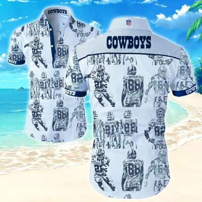 NFL Dallas Cowboys 88 Bryant Hawaiian Shirt Beach Gift For Friend