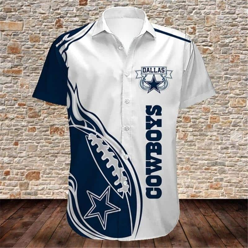 NFL Dallas Cowboys Hawaiian Shirt Beach Gift For Dad