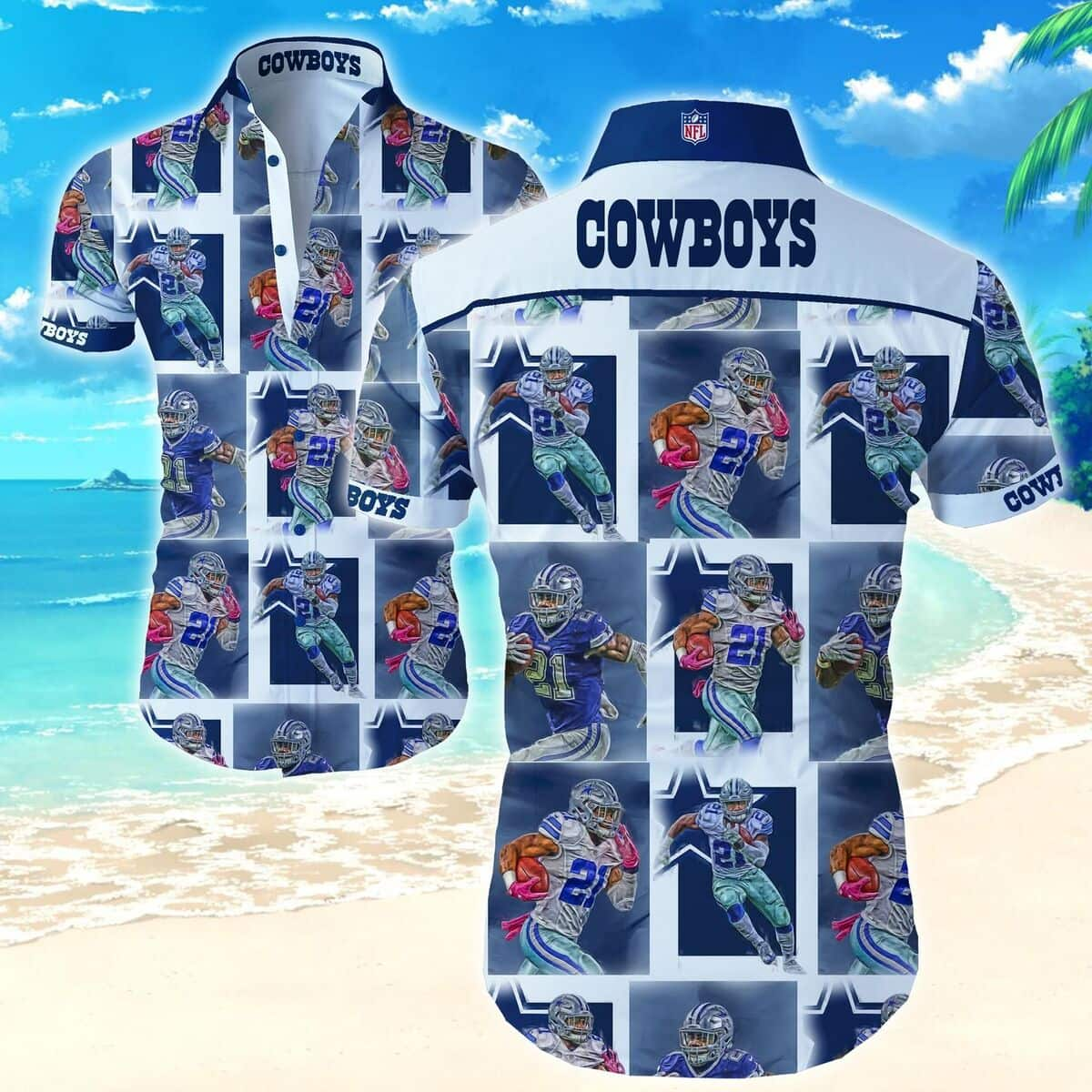 NFL Dallas Cowboys Hawaiian Shirt Summer Gift For Friend