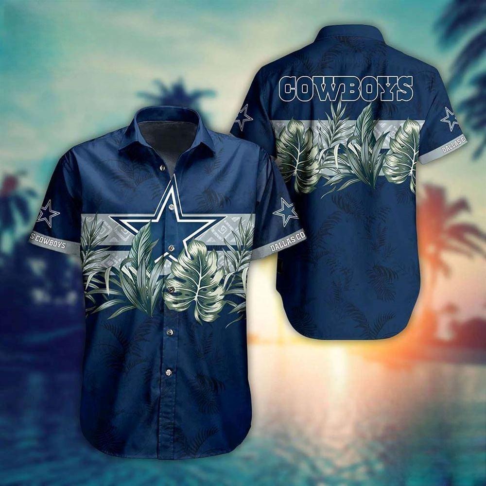 Dallas Cowboys Hawaiian Shirt Beach Gift For NFL Fans