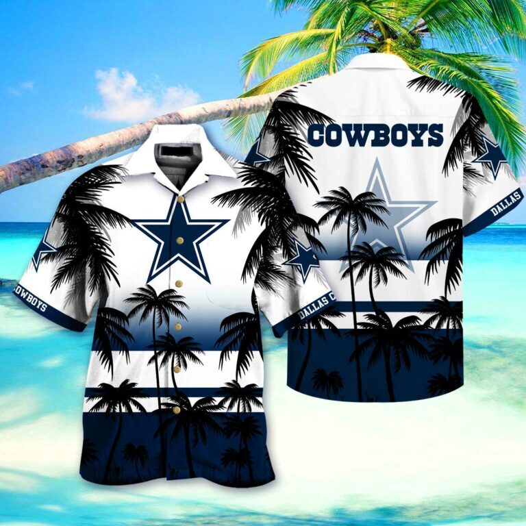 Vintage Dallas Cowboys Hawaiian Shirt Gift For Beach Trip