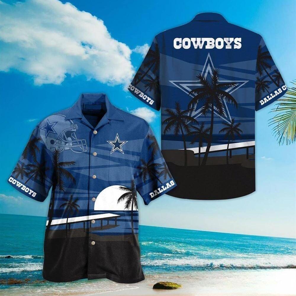 Vintage Dallas Cowboys Hawaiian Shirt Summer Beach Gift