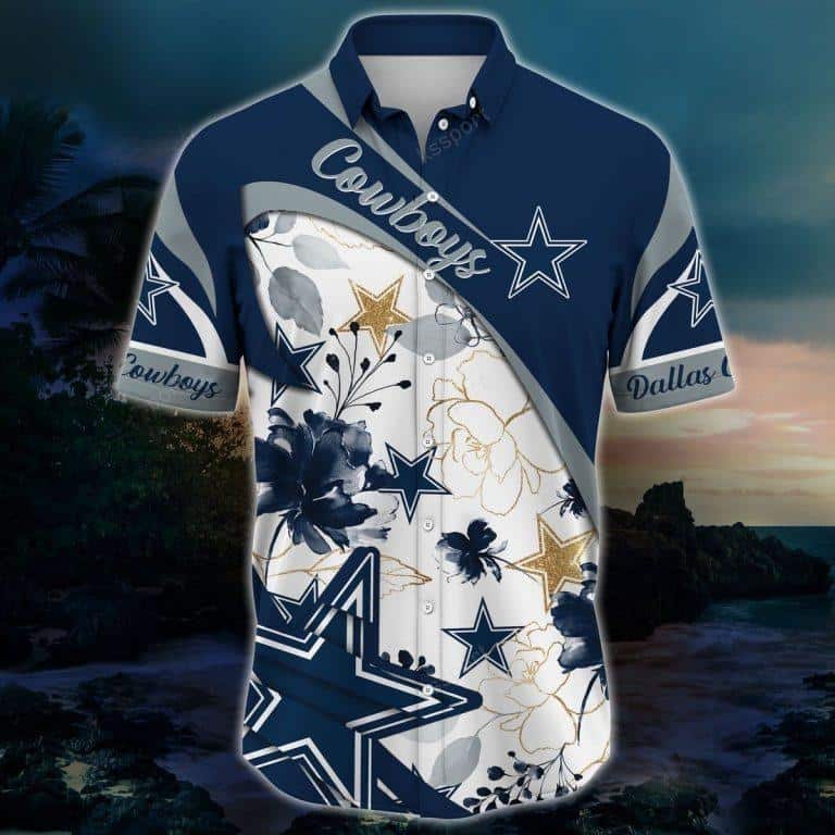 NFL Dallas Cowboys Hawaiian Shirt Trendy Summer Gift NFL Dallas Cowboys Hawaiian Shirt Trendy Summer Gift
